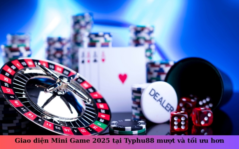 Giao diện Mini Game 2025 tại Typhu88 mượt và tối ưu hơn