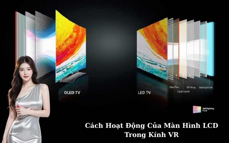 Cách Hoạt Động Của Màn Hình LCD Trong Kính VR