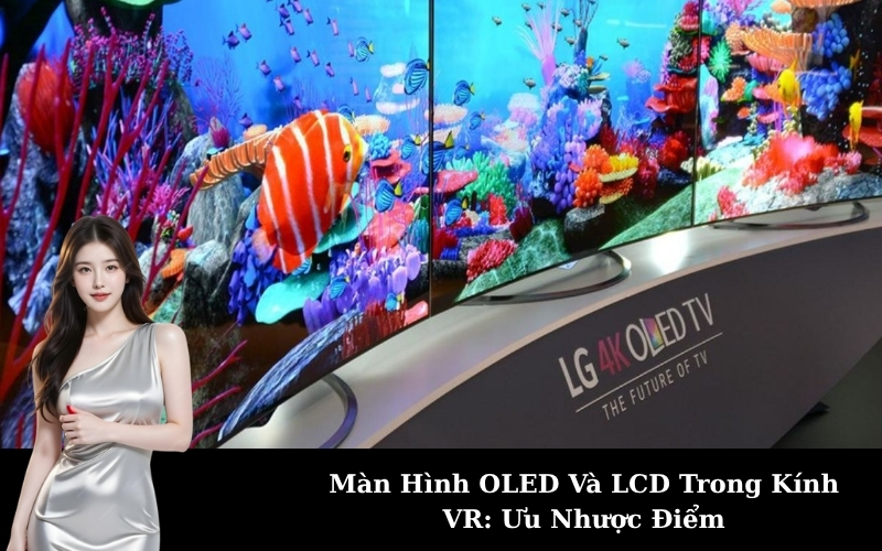 Màn Hình OLED Và LCD Trong Kính VR: Ưu Nhược Điểm